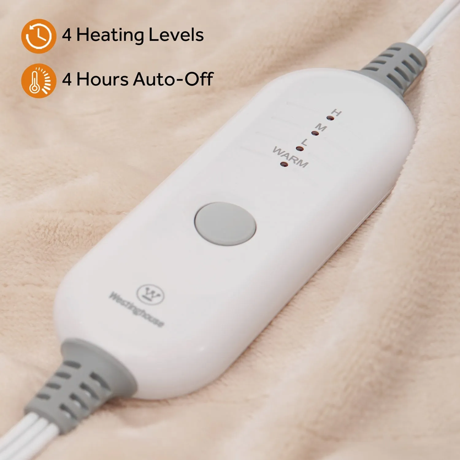 Westinghouse Heated Blanket Flannel to Flannel