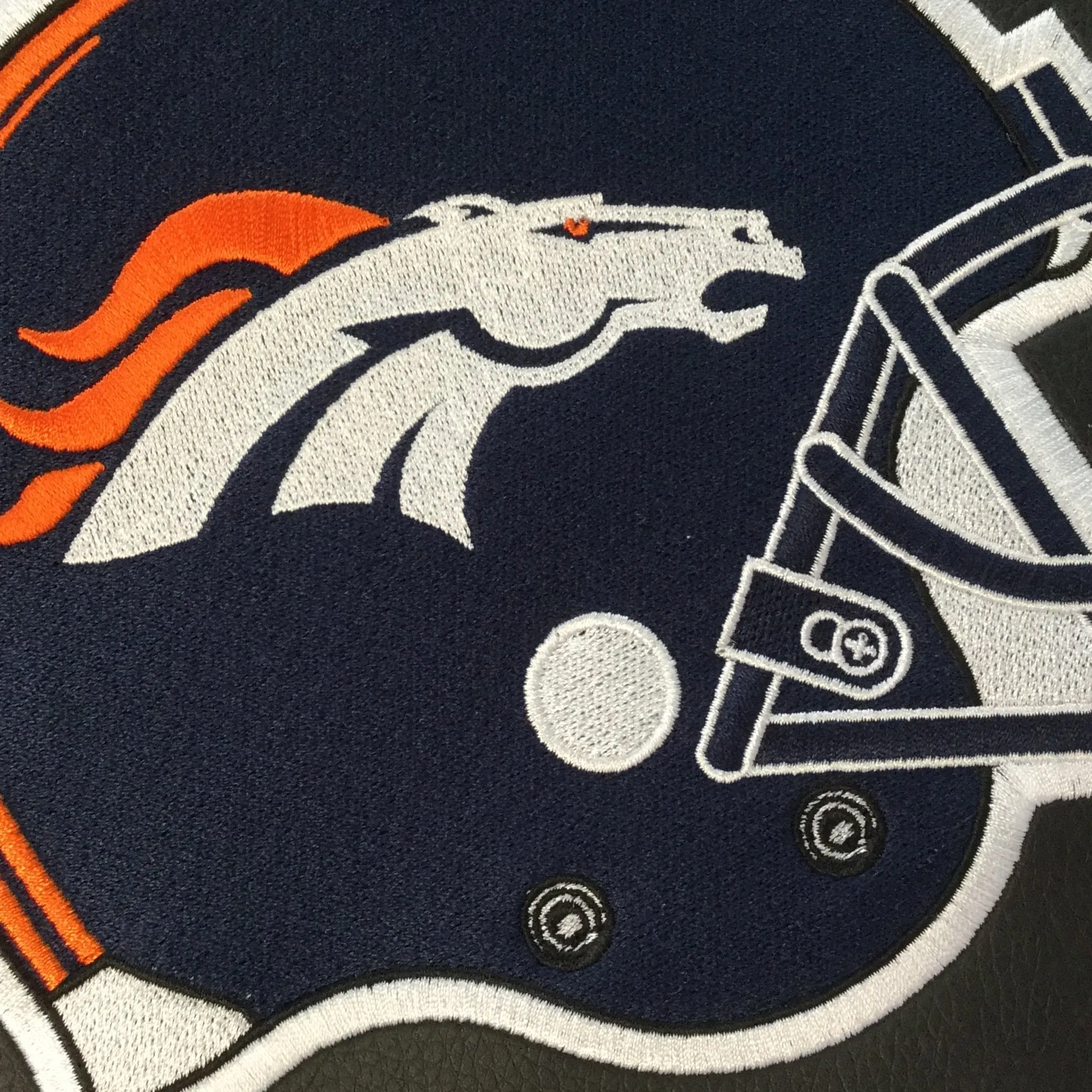 Xpression Pro Gaming Chair with  Denver Broncos Helmet Logo