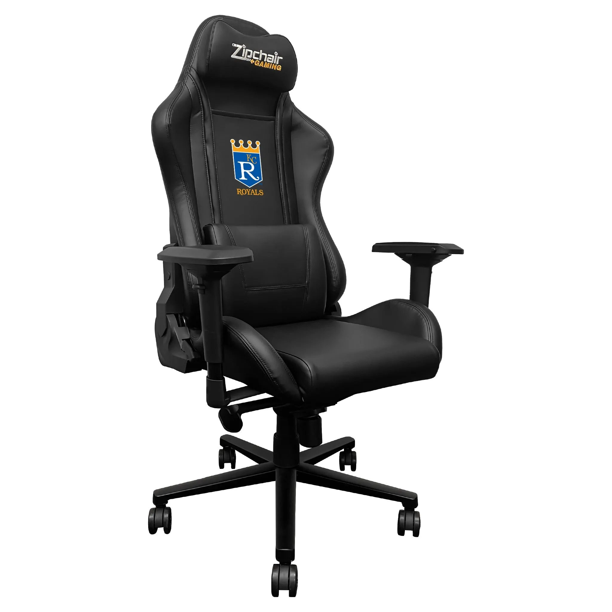 Xpression Pro Gaming Chair with Kansas City Royals Cooperstown Logo
