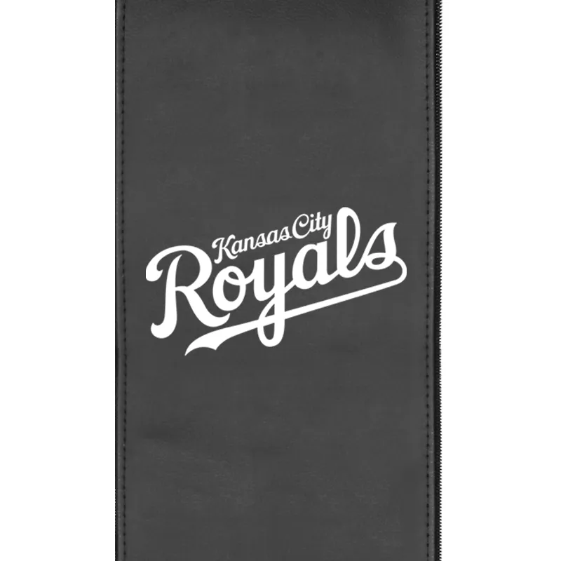 Xpression Pro Gaming Chair with Kansas City Royals Logo with Wordmark Logo