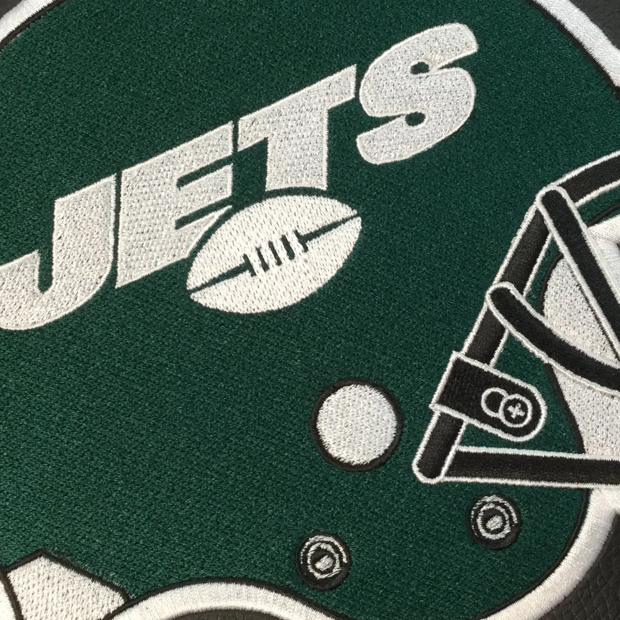 Xpression Pro Gaming Chair with  New York Jets Helmet Logo